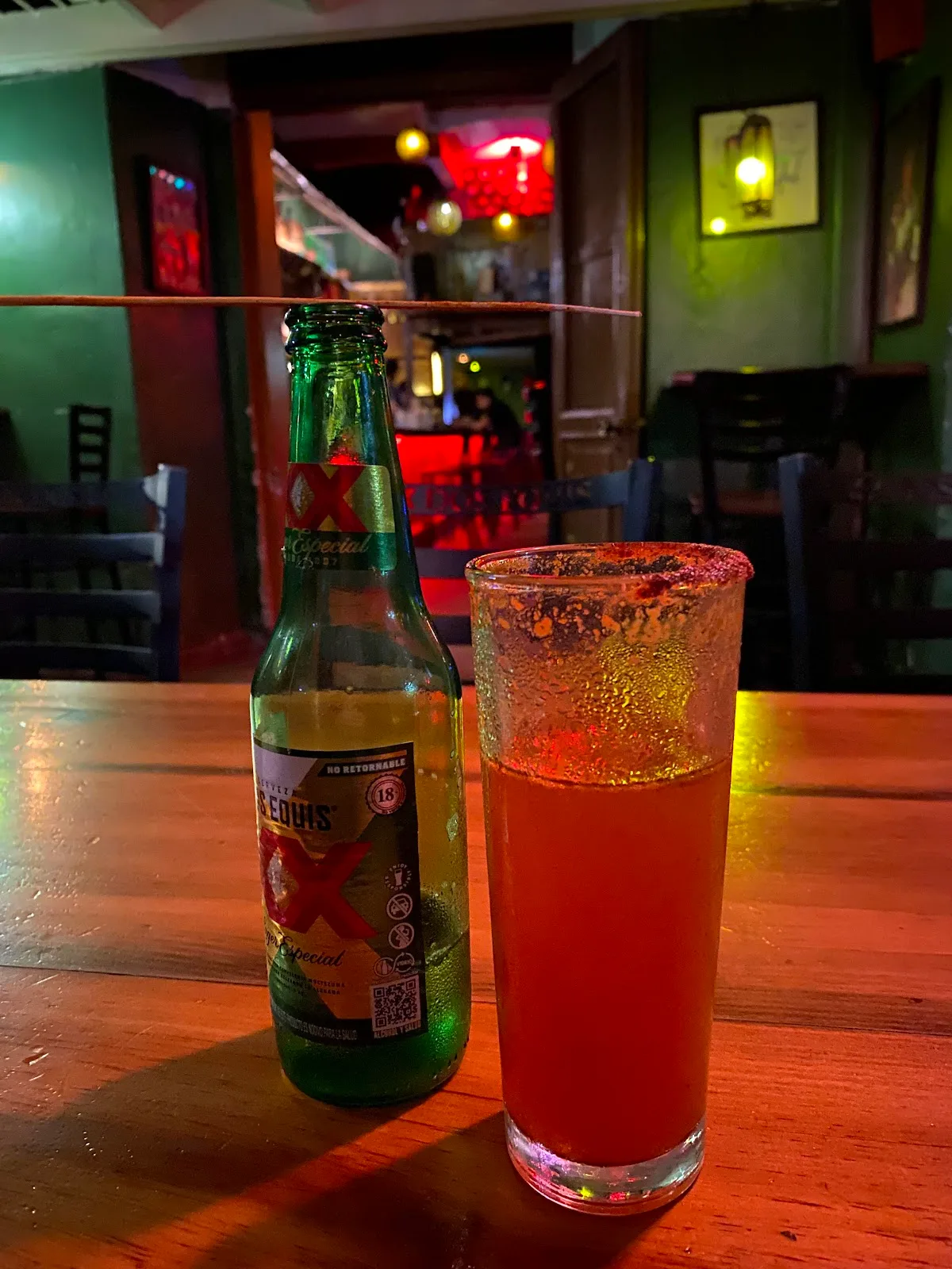 Interior del bar
